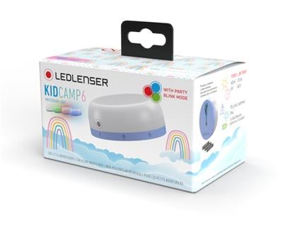 Ledlenser KIDCAMP6 Çocuk Kamp Feneri, Mor