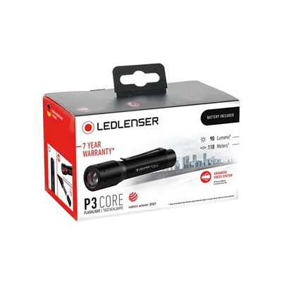 Ledlenser 502597 P3 Core Şarlı El Feneri