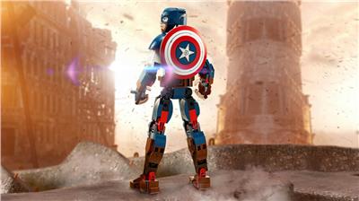 Lego Captain America Construction Fig.