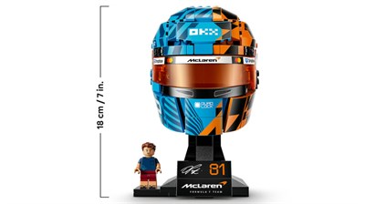 Lego McLaren Oscar Piastri Kask