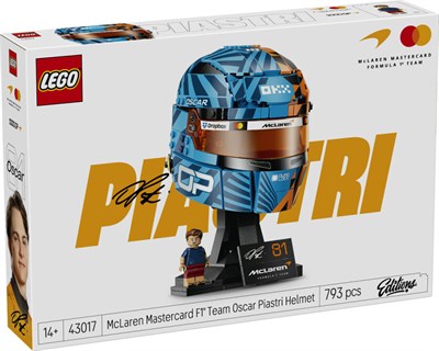 Lego McLaren Oscar Piastri Kask