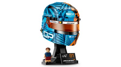 Lego McLaren Oscar Piastri Kask