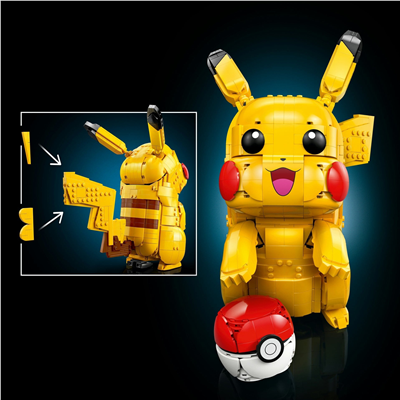 Lego Pikachu ve Poke Topu