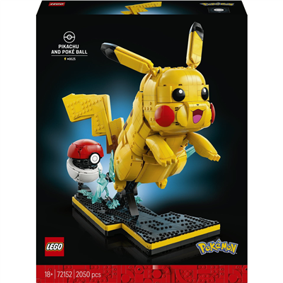 Lego Pikachu ve Poke Topu