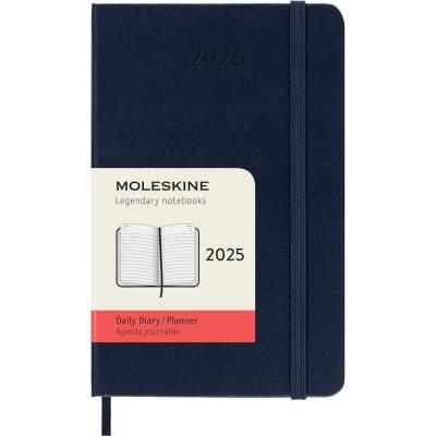 Moleskine Cep Boy 12 Ay Günlük Sert Kapak Ajanda, Safir Mavi
