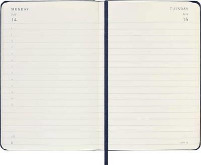 Moleskine Cep Boy 12 Ay Günlük Sert Kapak Ajanda, Safir Mavi