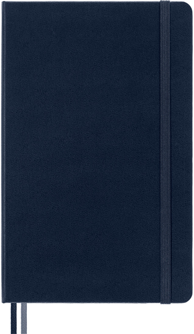 Moleskine Large Boy Çizgili Kalın Defter, Safir Mavi