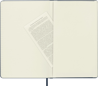 Moleskine Large Boy Çizgili Sert Kapak Defter, Safir Mavi