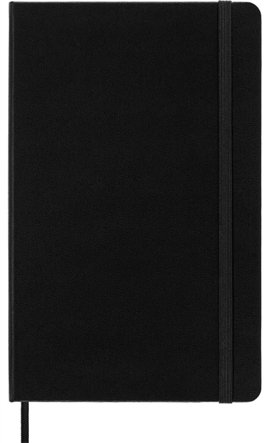 Moleskine Large Boy Noktalı Sert Kapak Defter, Siyah