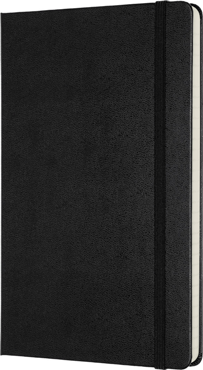 Moleskine Large Boy Pro Sert Kapak Defter, Siyah