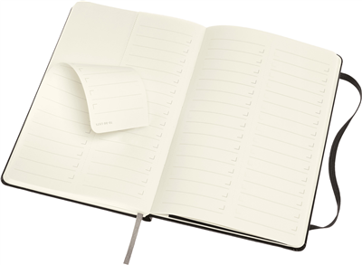 Moleskine Large Boy Pro Sert Kapak Defter, Siyah