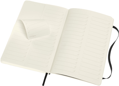 Moleskine Large Boy Pro Yumuşak Kapak Defter, Siyah
