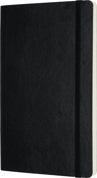 Moleskine Large Boy Pro Yumuşak Kapak Defter, Siyah