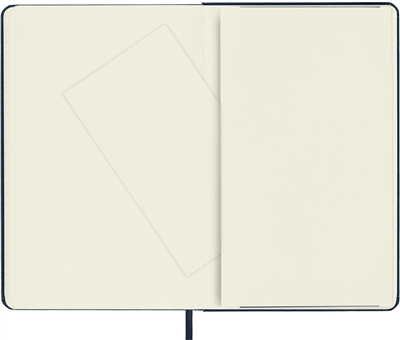 Moleskine Medium Boy Çizgili Sert Kapak Defter, Safir Mavi
