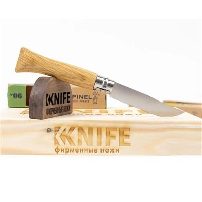 Opinel N°06 Paslanmaz Çelik Meşe Sap Çakı