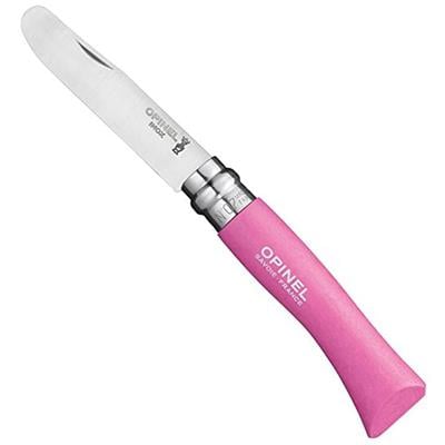 Opinel N°07 Paslanmaz Çelik Pembe Gürgen Sap Çakı