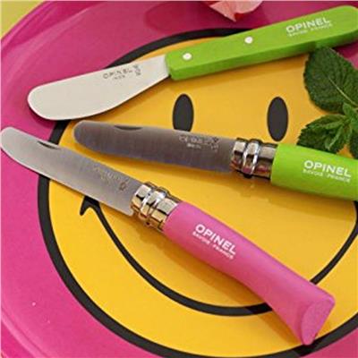 Opinel N°07 Paslanmaz Çelik Pembe Gürgen Sap Çakı