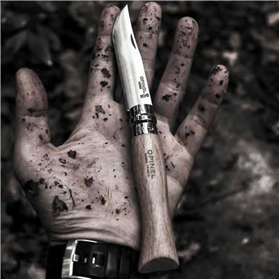 Opinel N°9 Paslanmaz Çelik Kayın Sap Çakı