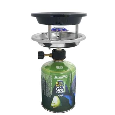 Orcamp Siboplu Büyük Nargile Ocak + 450gr Tüp