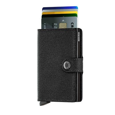Secrid Miniwallet Kartlık Cüzdan Crisple Black