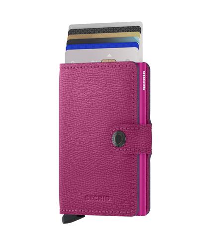 Secrid Miniwallet Kartlık Cüzdan Crisple Fuchsia