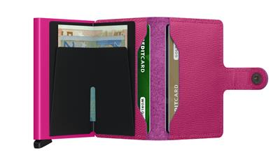 Secrid Miniwallet Kartlık Cüzdan Crisple Fuchsia