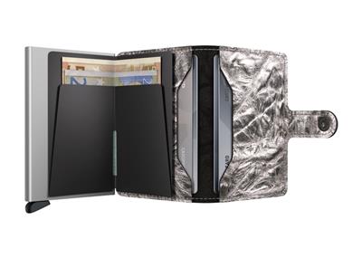 Secrid Miniwallet Kartlık Cüzdan Crunch Silver
