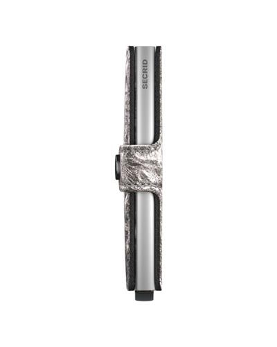 Secrid Miniwallet Kartlık Cüzdan Crunch Silver