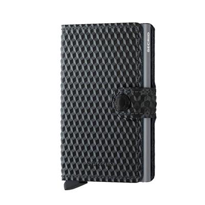 Secrid Miniwallet Cubic Kartlık Cüzdan Black Titanium