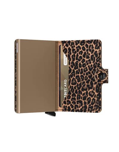 Secrid Miniwallet Kartlık Cüzdan Leo Beige