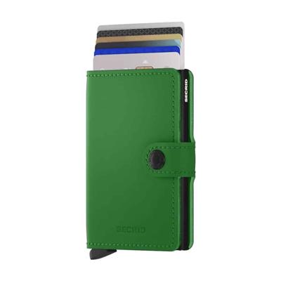 Secrid Miniwallet Matte Kartlık Cüzdan Bright Green