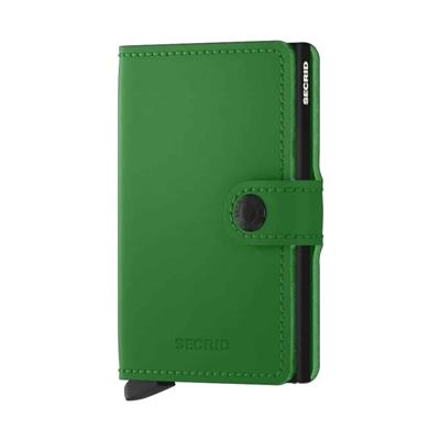 Secrid Miniwallet Matte Kartlık Cüzdan Bright Green