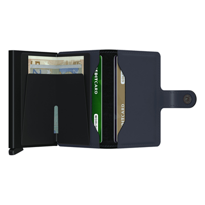 Secrid Miniwallet Matte Cüzdan, Gece Mavisi