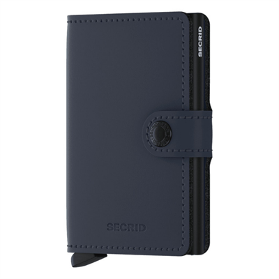 Secrid Miniwallet Matte Cüzdan,Gece Mavisi