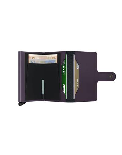 Secrid Miniwallet Matte Kartlık Cüzdan Dark Purple