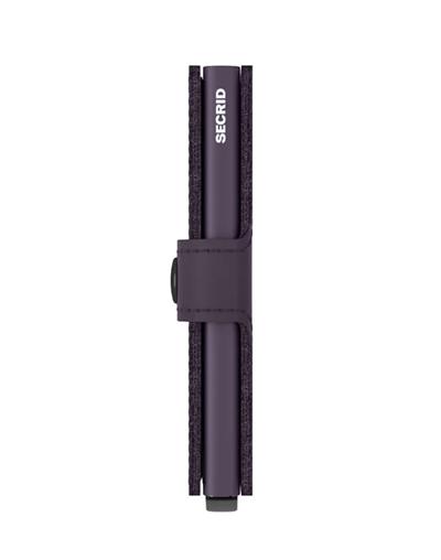 Secrid Miniwallet Matte Kartlık Cüzdan Dark Purple