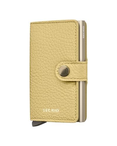 Secrid Miniwallet Pebble Butter Kartlık Cüzdan Yellow
