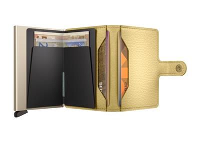 Secrid Miniwallet Pebble Butter Kartlık Cüzdan Yellow