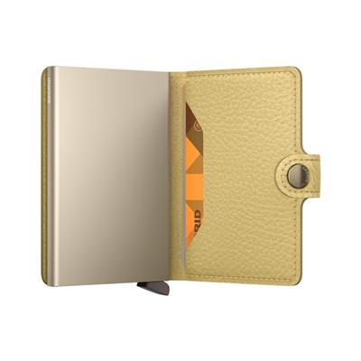 Secrid Miniwallet Pebble Butter Kartlık Cüzdan Yellow