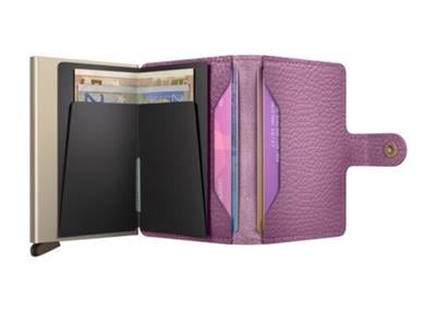 Secrid Miniwallet Pebble Kartlık Cüzdan Orchid