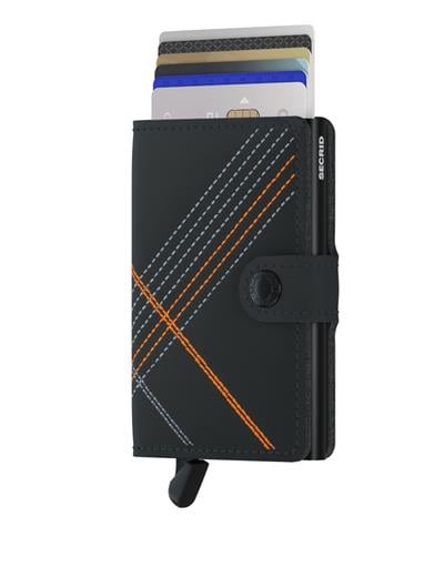 Secrid Miniwallet Stitch Linea Kartlık Cüzdan Orange