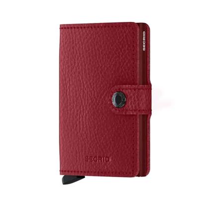 Secrid Miniwallet Veg Tanned Rosso Kartlık Cüzdan Bordeaux