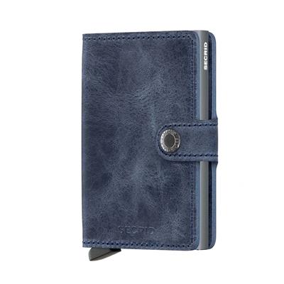 Secrid Miniwallet Vintage Kartlık Cüzdan Blue