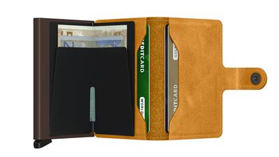 Secrid Miniwallet Vintage Kartlık Cüzdan Ochre