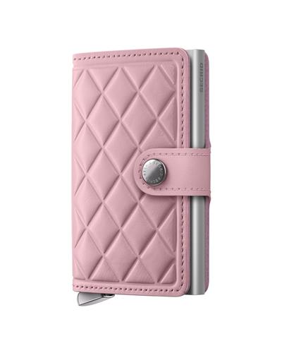 Secrid Premium Miniwallet Emboss Diamond Kartlık Cüzdan Rose