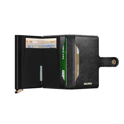 Secrid Premium Miniwallet Emboss Diamond Kartlık Cüzdan Black