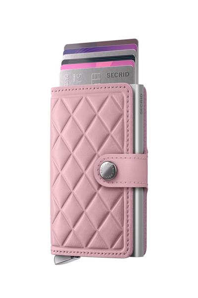 Secrid Premium Miniwallet Emboss Diamond Kartlık Cüzdan Rose