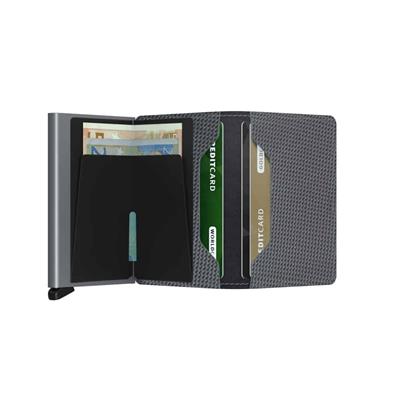 Secrid Slimwallet Carbon Kartlık Cüzdan Cool Grey