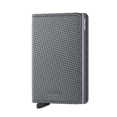 Secrid Slimwallet Carbon Kartlık Cüzdan Cool Grey