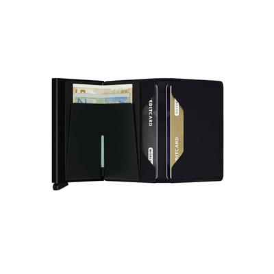 Secrid Slimwallet Crisple Kartlık Cüzdan Black